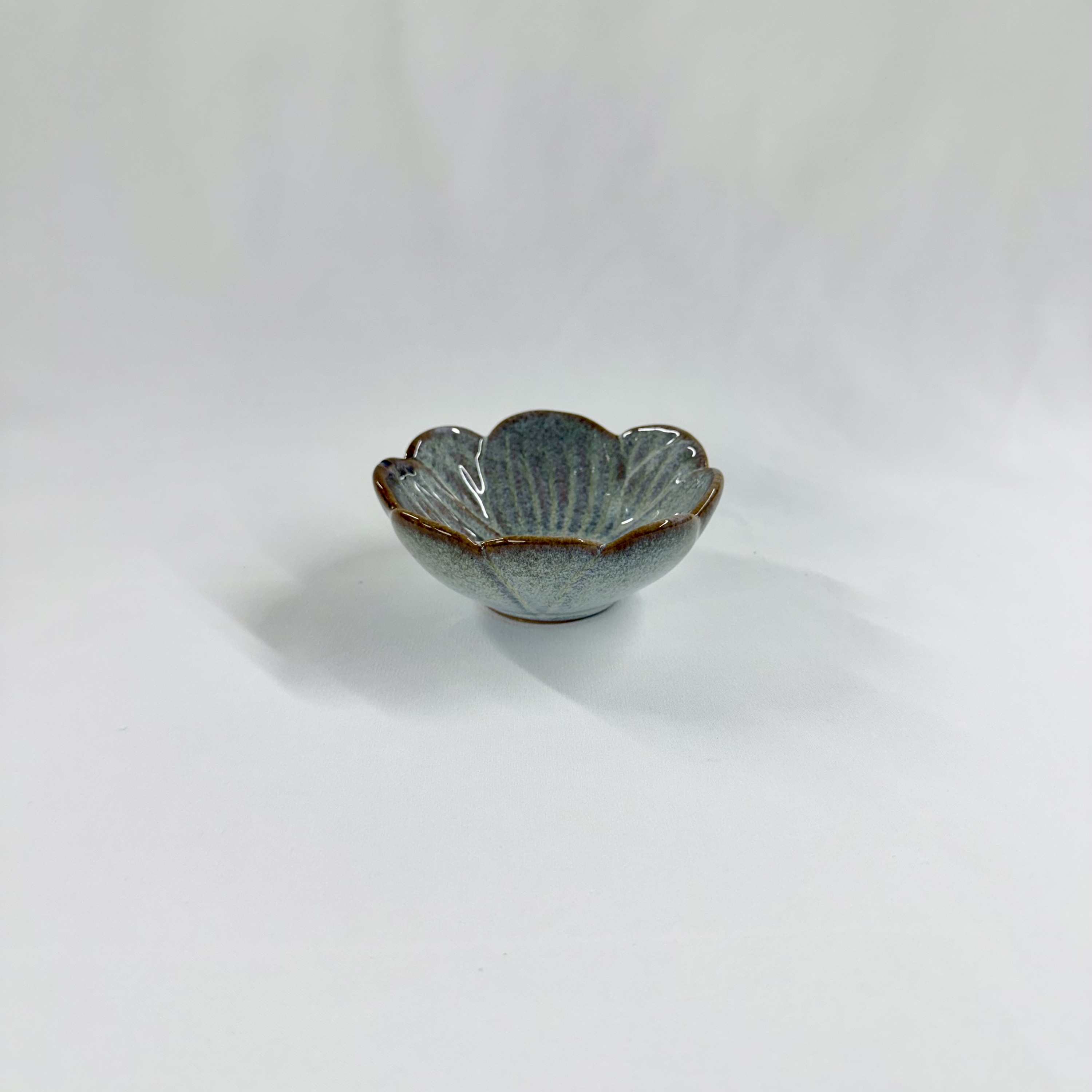 Stoneware Flower Shaped Bowl