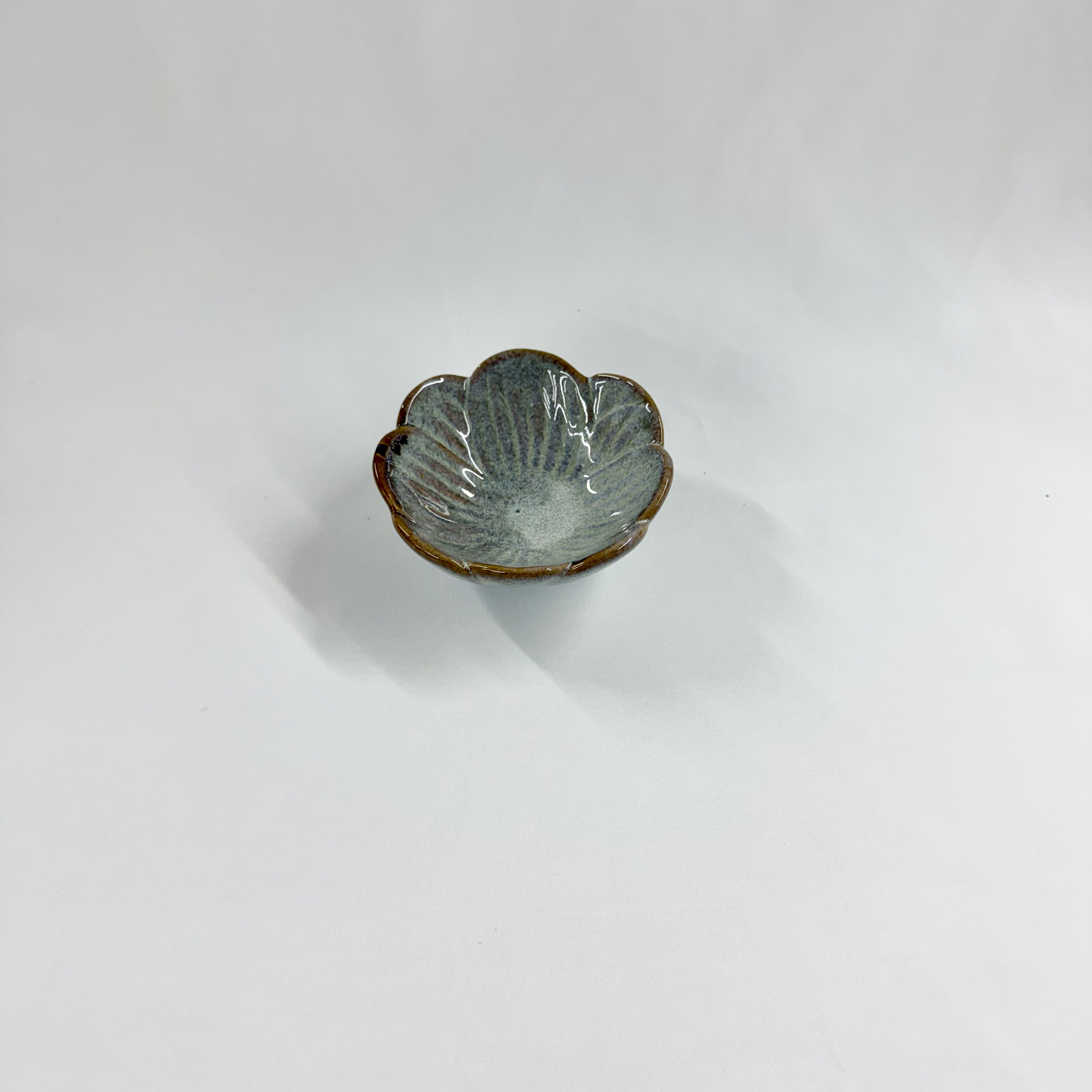 Stoneware Flower Shaped Bowl