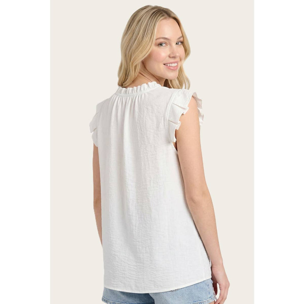 Gathered Solid Top