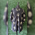Embroidered Puff Sleeve Dress