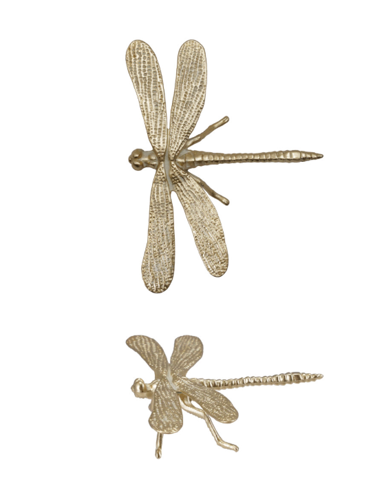 Dragonfly-Gold Finish
