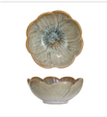 Stoneware Flower Shaped Bowl