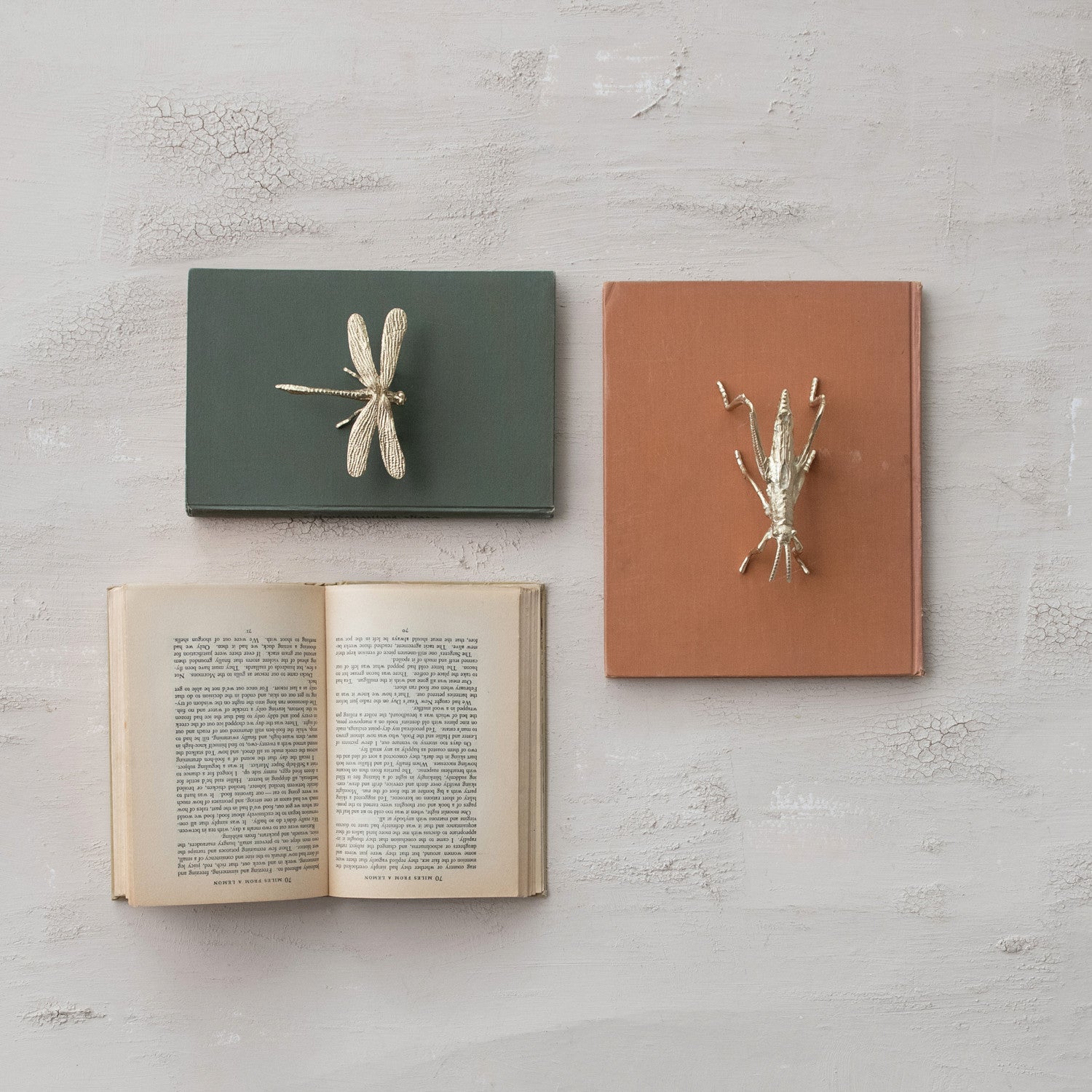 Grasshopper- Gold Finish